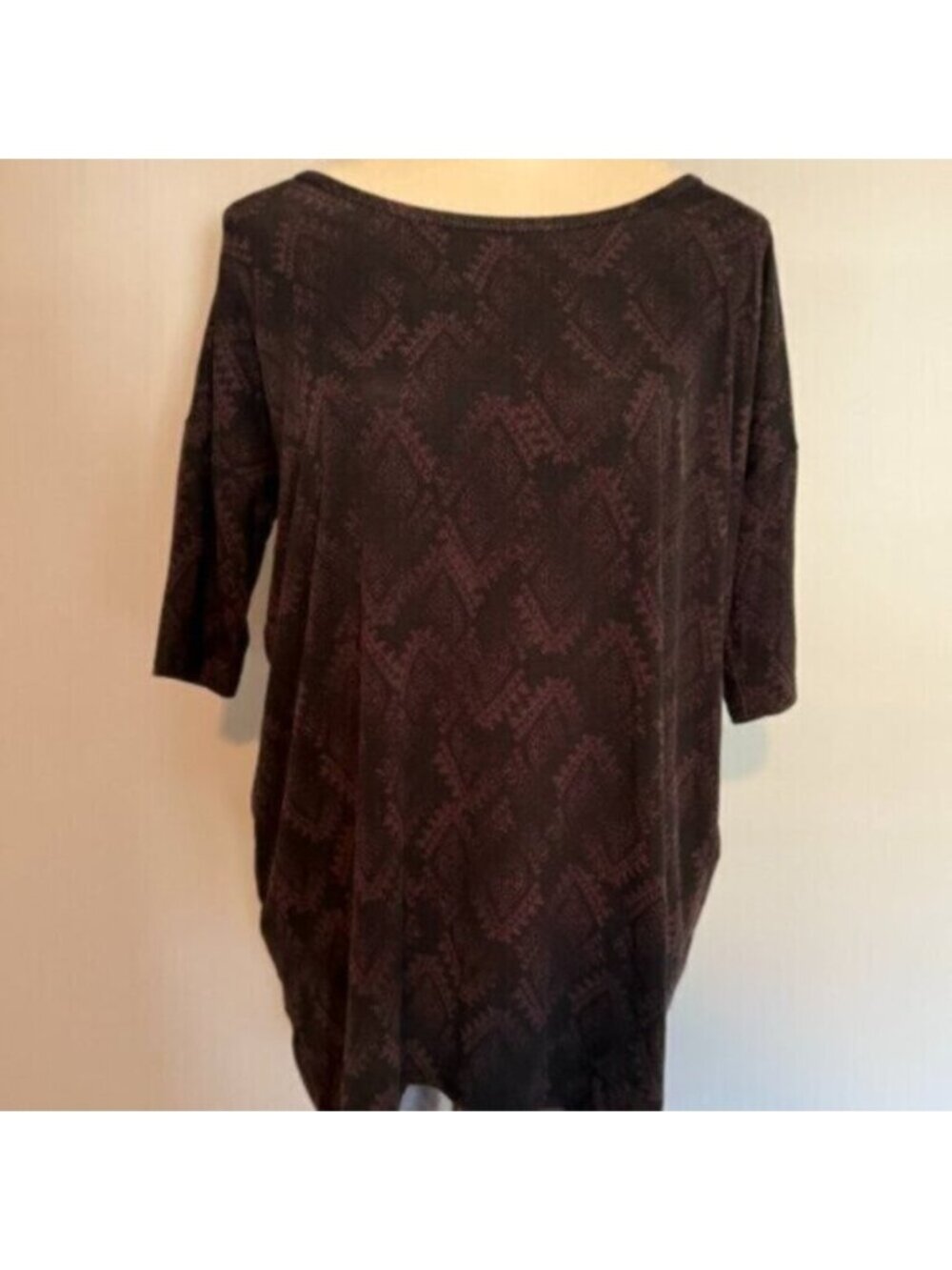 NEW LulaRoe women's XS black/purple top